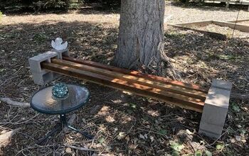 How To Make A Cinder Block Bench