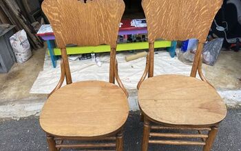 How do I make and attach cushions to these chairs?