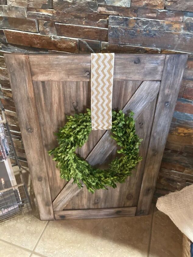 diy faux wooden boards