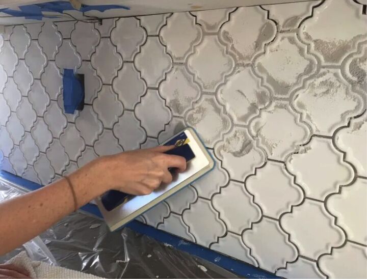 how to install a tile backsplash