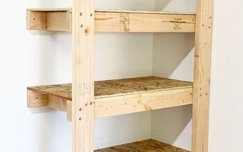 Estantes de madera para el garaje DIY