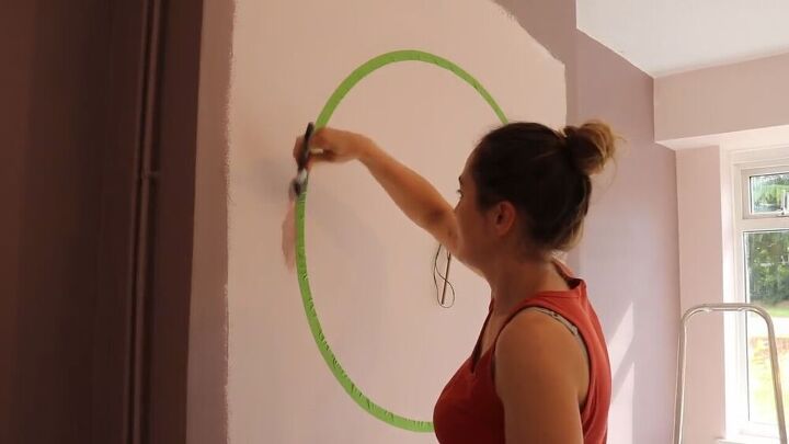 pintar un crculo en la pared