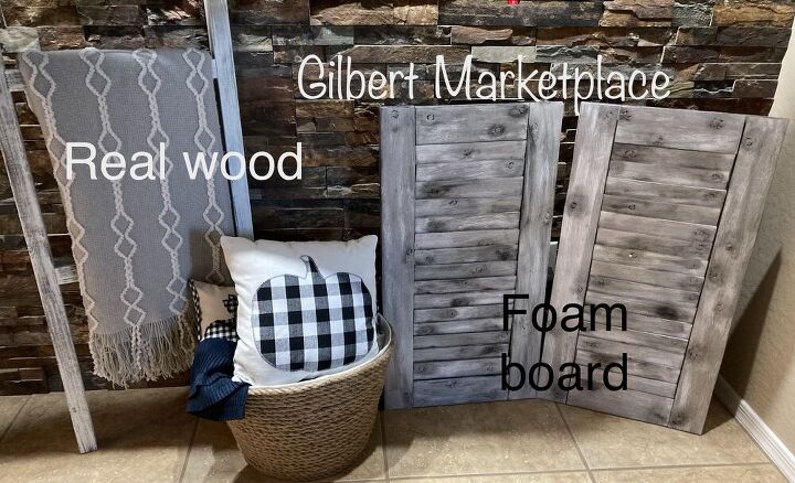 diy faux wooden boards