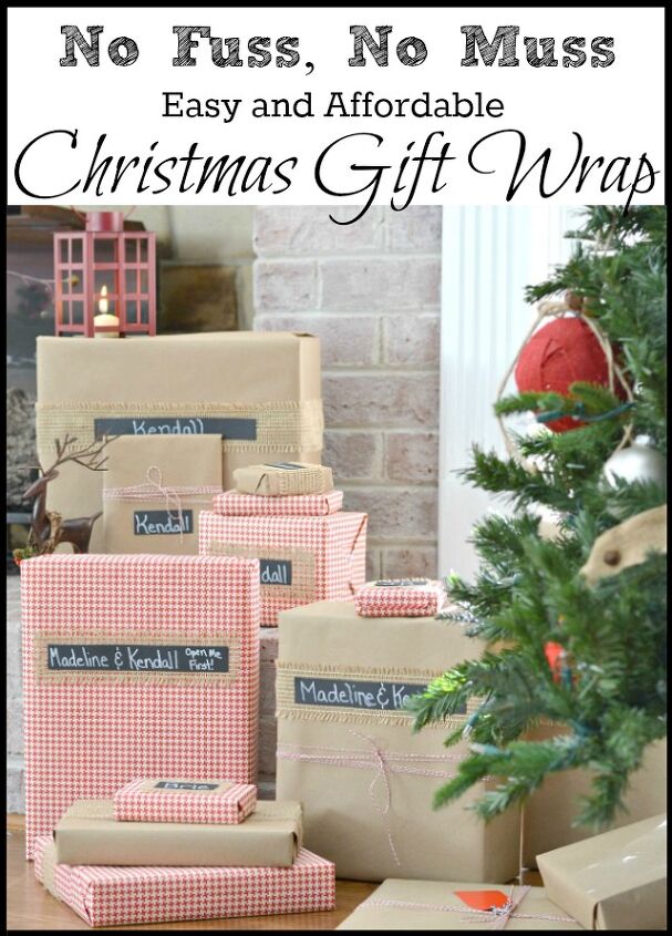 s 16 awesome christmas gift wrapping ideas, Last Minute Quick Gift Wrapping Idea
