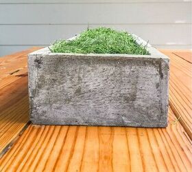 concrete planter box diy