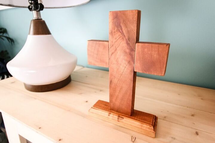 como fazer uma cruz de madeira diy