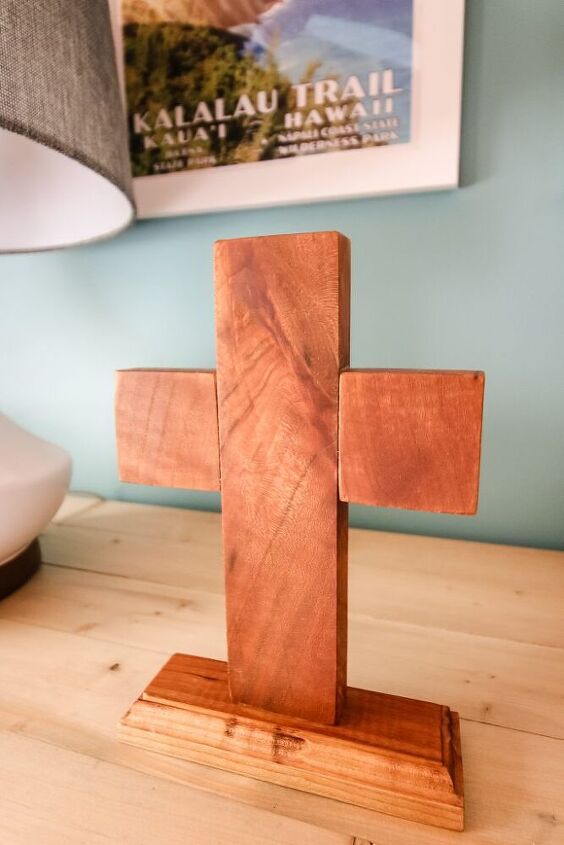 como fazer uma cruz de madeira diy