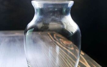 Bricolaje de cerámica vintage con un jarrón reciclado