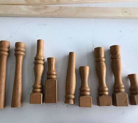 stair spindle candle sticks