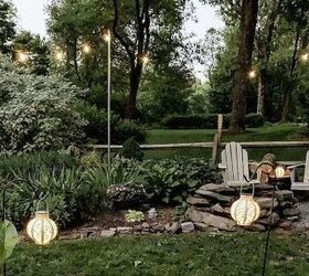 11 formas bonitas y creativas de iluminar el jardín con luces solares