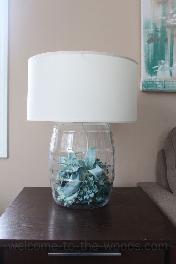 s save hundreds on new lighting with these 13 diy upgrades, DIY Glass Table Lamp Tutorial