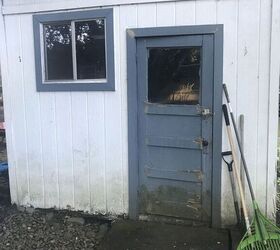 q how do i go about replacing siding and restoring the door