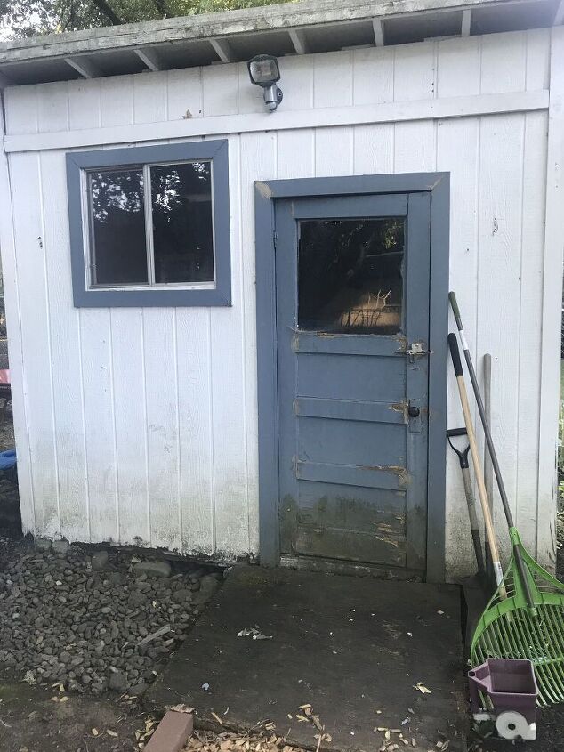 q how do i go about replacing siding and restoring the door