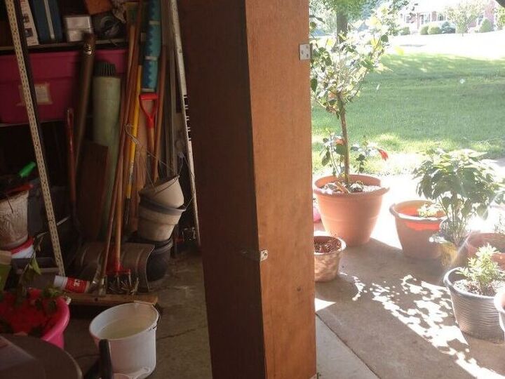 q what should i do with this old fishing pole cabinet