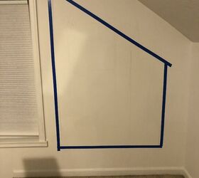 s 15 painter s tape makeovers you should see today, Cozy Colorblock Corner