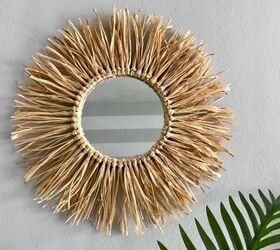 Raffia Mirror DIY | Amazing Boho Decor