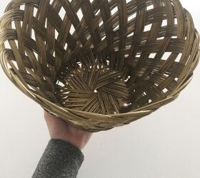 small basket lampshade