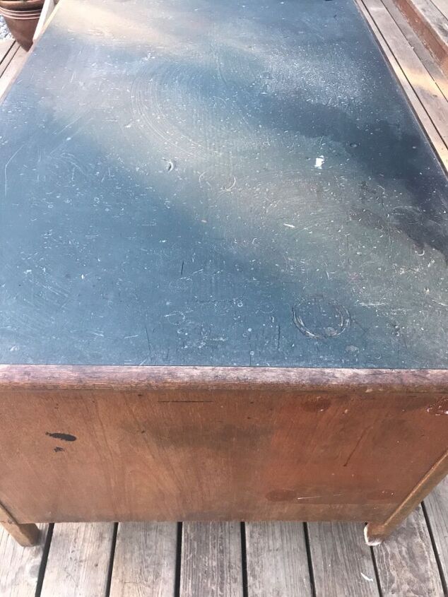 how do i restore or remove leather like desk top