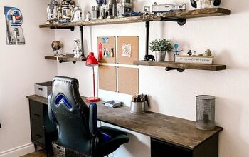 Teen DIY Industrial Desk