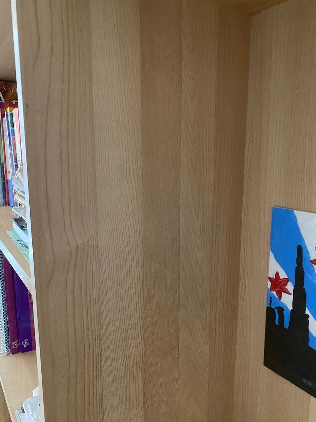 what is the best way to paint a laminate particle board bookshelf