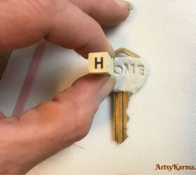 how to make embellished clay key covers