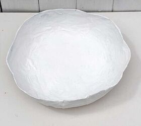 how to make a fun decoupage paper mache bowl