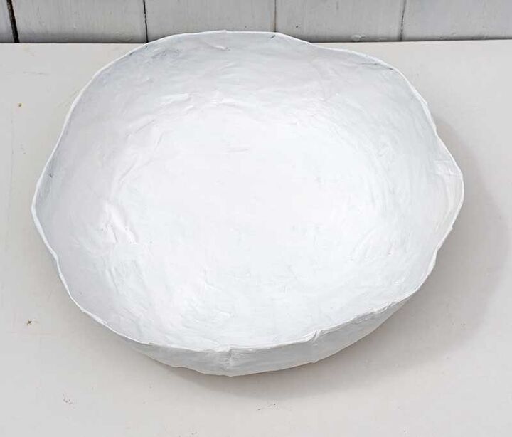 how to make a fun decoupage paper mache bowl