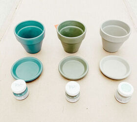 Who knew terracotta pots could look this cute just 3 steps later?