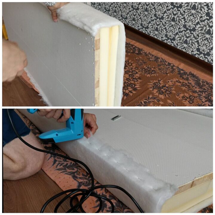 small and cute homemade modern diy sofa minimum tools