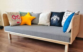Small and Cute, HomeMade Modern DIY Sofa | Minimum Tools
