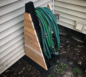 scrap wood hose rack