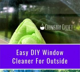 homemade outdoor window cleaner