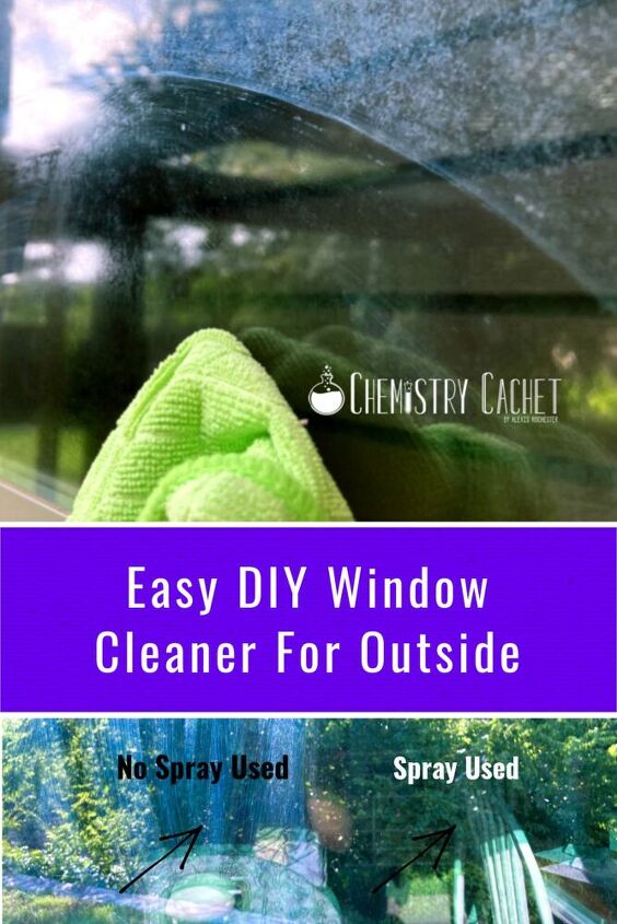 limpiador de ventanas casero para exteriores
