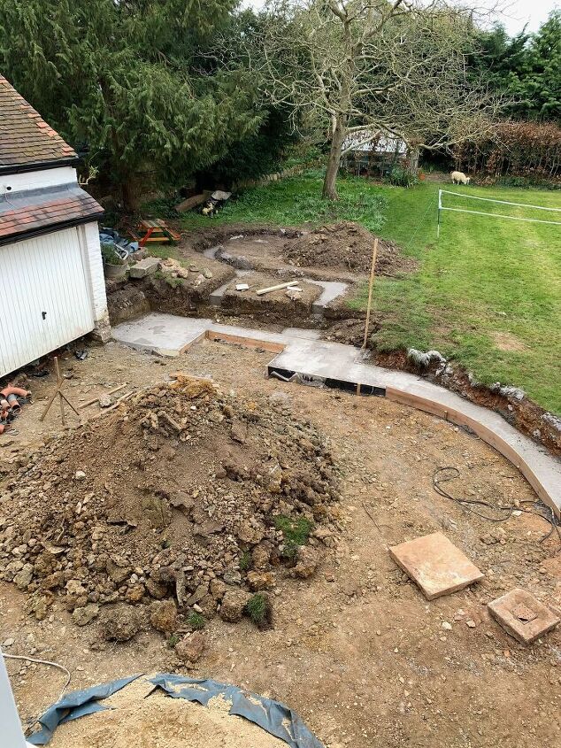 backyard makeover como construir um crculo de ptio de tijolos