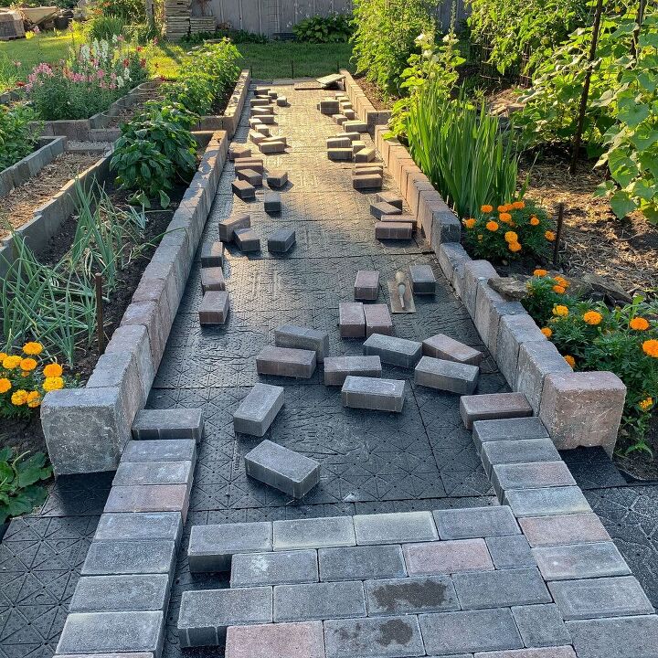Paving Base Panel DIY Installation of Paver Base Panel for Paver Path - Part One | Hometalk