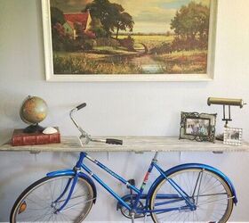 s 12 reason why you really shouldn t toss that old bicycle, 50s Bike Turned Into a Priceless Credenza