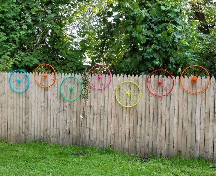 s 12 reason why you really shouldn t toss that old bicycle, Bicycle Wheel Yard Art