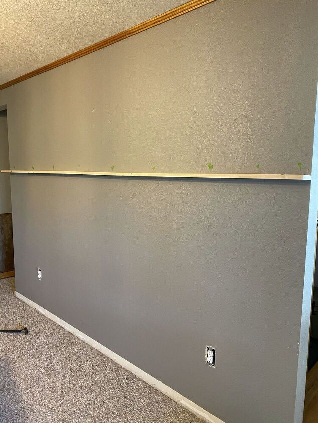 vertical shiplap accent wall