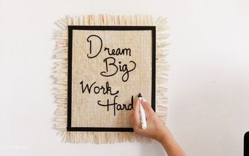 Boho Erase Board - Dollar Store DIY