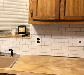 diy kitchen countertops backsplash