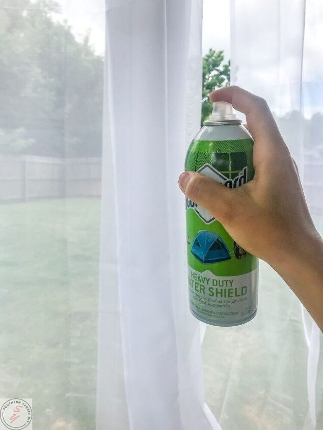 diy budget savvy outdoor curtains