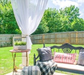 DIY Budget Savvy Outdoor Curtains