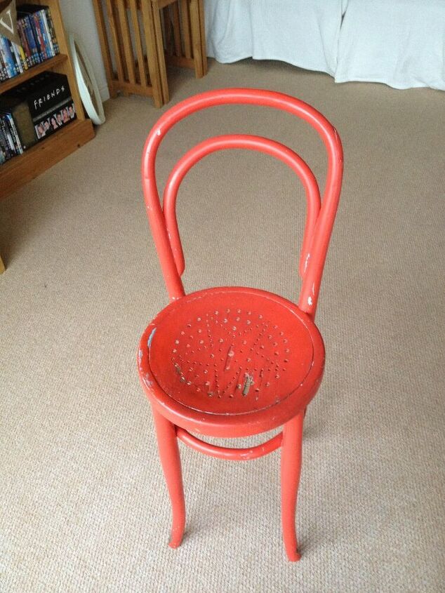 cambio de imagen de una vieja silla