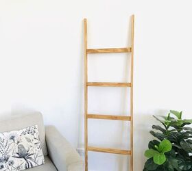 easy diy blanket ladder