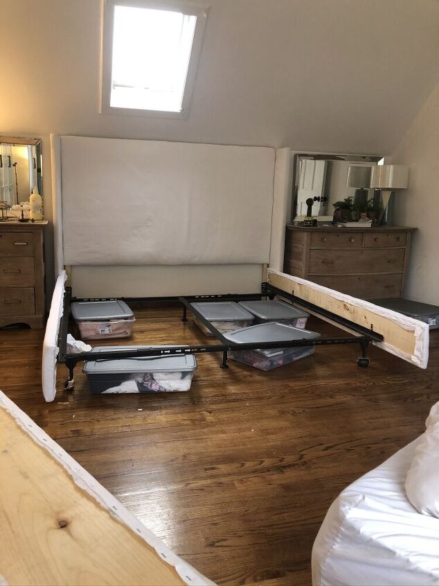 diy upholstered bed