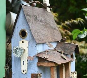 add curb appeal some vintage charm to a birdhouse