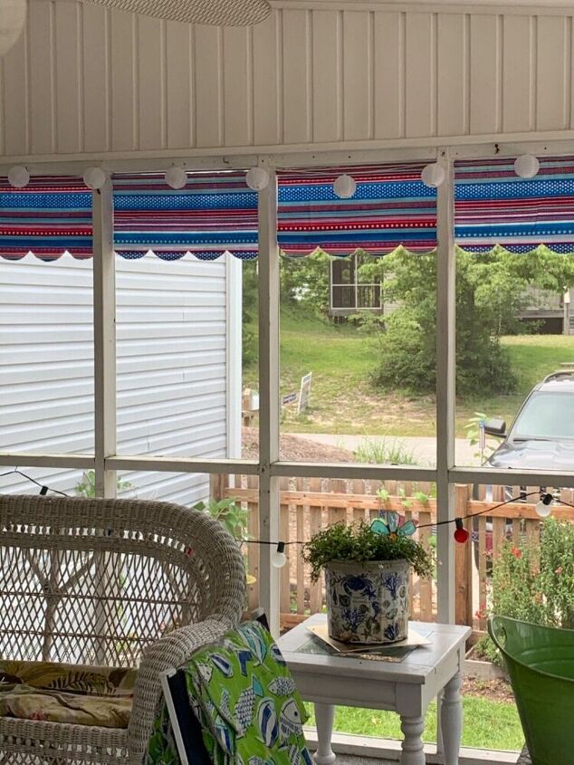 easy peasy porch curtains, Wowzer