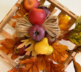 s start planning your prettiest fall porch yet with these 10 ideas, Easy Fall Tobacco Basket Decoration