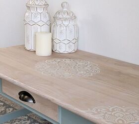 how to whitewash old furniture to upcycle it