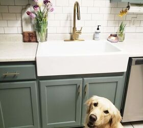 s 21 gorgeous updates that ll help you plan your dream kitchen, Furniture Hustlers Kitchen Cabinet Refresh